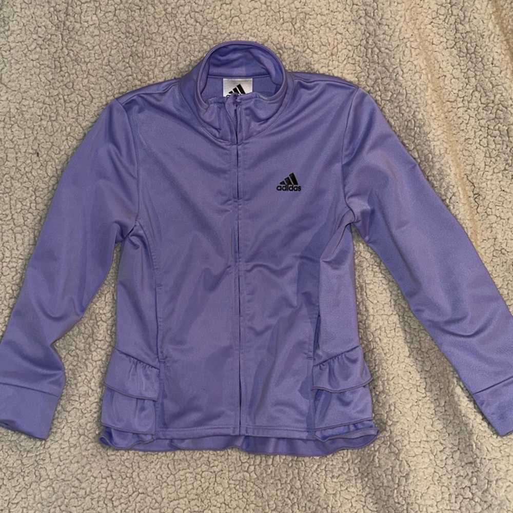 Adidas Purple Track Jacket
